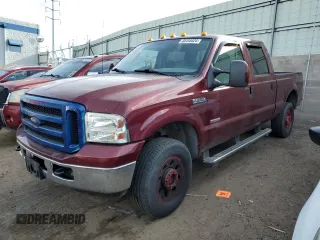 2006 Ford F-250 XL z VIN 1FTSW21P56EB44184, wystawiony jako Copart lot #46446524 z przebiegiem 143 207 mil mil oraz Czysty tytuł • Clean title. Historia ofert i sprzedaży dostępna na DreamBid. Obrazek 1.