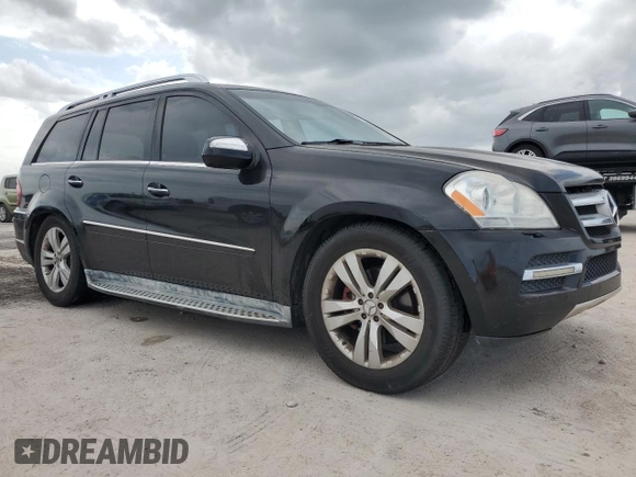 2010 Mercedes-Benz GL-Class GL 450 with VIN 4JGBF7BEXAA560138, listed as a Copart auction lot 76131424 with 0 mi miles and Salvage Title. Bid and sale history available at carsss.com. Image 4.