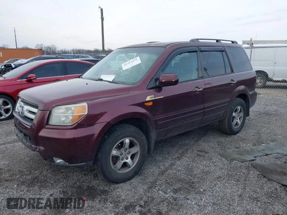 2008 Honda Pilot EX-L with VIN 5FNYF18508B015960, listed as a IAAI auction lot 41511626 with 207,141 mi miles. Bid and sale history available at carsss.com. Image 2.