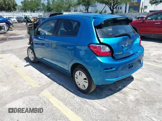 2024 Mitsubishi Mirage ES z VIN ML32AUHJ0RH017988, wystawiony jako IAAI lot #42299387 z przebiegiem 9 205 mil mil oraz . Historia ofert i sprzedaży dostępna na DreamBid. Obrazek 3.
