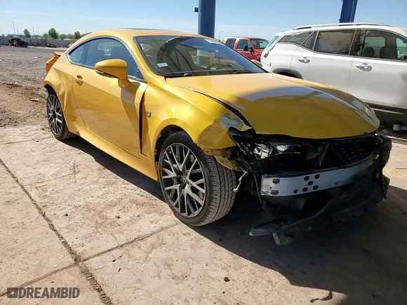 2018 Lexus RC with VIN JTHHZ5BC0J5017929, listed as a Copart auction lot 77961964 with 38,722 mi miles and Salvage Title. Bid and sale history available at carsss.com. Image 11.