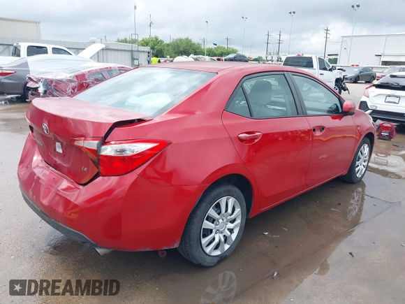 2016 Toyota Corolla L with VIN 2T1BURHE7GC571941, listed as a IAAI auction lot 42108578 with 125,657 mi miles and . Bid and sale history available at DreamBid. Image 4.