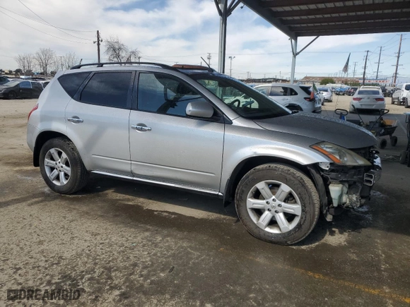2007 Nissan Murano SL with VIN JN8AZ08T67W526041, listed as a Copart auction lot 45974875 with 188,552 mi miles and Salvage Title. Bid and sale history available at carsss.com. Image 4.