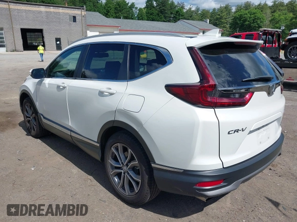 2022 Honda CR-V Touring with VIN 2HKRW2H91NH654021, listed as a IAAI auction lot 39517068 with 77,671 mi miles. Bid and sale history available at carsss.com. Image 14.