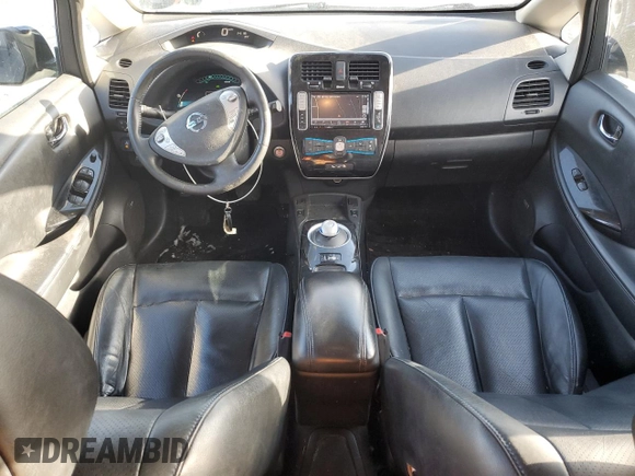 2016 Nissan LEAF SL with VIN 1N4BZ0CP6GC309459, listed as a Copart auction lot 88579325 with 58,342 mi miles and Clean Title. Bid and sale history available at carsss.com. Image 8.