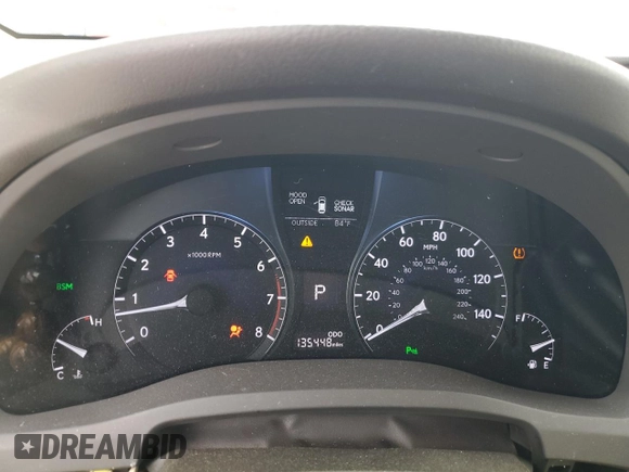 2013 Lexus RX 350 with VIN 2T2ZK1BA0DC119607, listed as a Copart auction lot 54544685 with 135,448 mi miles and Salvage title. Bid and sale history available at DreamBid. Image 9.