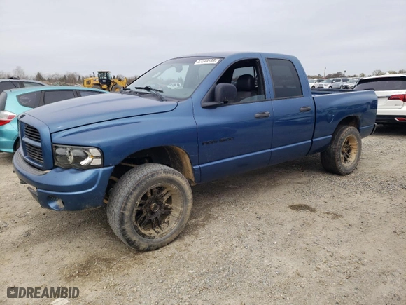 2003 Dodge Ram 1500 ST with VIN 1D7HU18D93S225293, listed as a Copart auction lot 47249135 with 196,856 mi miles and Salvage Title. Bid and sale history available at carsss.com. Image 1.