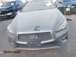 2018 Infiniti Q50 Luxe with VIN JN1EV7AP3JM358783, listed as a IAAI auction lot 42338894 with 100,895 mi miles and . Bid and sale history available at DreamBid. Image 12.