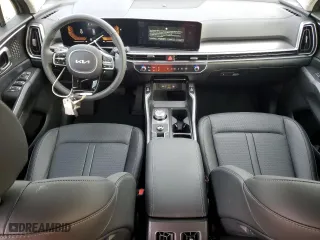 2025 Kia Sorento Hybrid EX with VIN KNDRH4JG9S5290585, listed as a Copart auction lot 42186835 with 387 mi miles and Salvage Title. Bid and sale history available at carsss.com. Image 8.