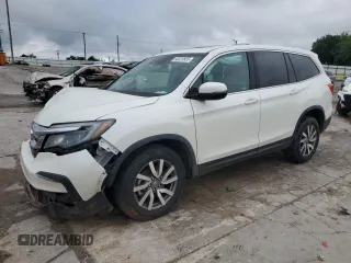 2019 Honda Pilot EX-L with VIN 5FNYF6H55KB015313, listed as a Copart auction lot 59476805 with Not provided miles and Salvage title. Bid and sale history available at DreamBid. Image 1.