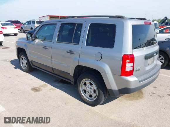 2017 Jeep Patriot Sport with VIN 1C4NJRBB9HD194764, listed as a IAAI auction lot 42771504 with 143,404 mi miles and . Bid and sale history available at DreamBid. Image 3.