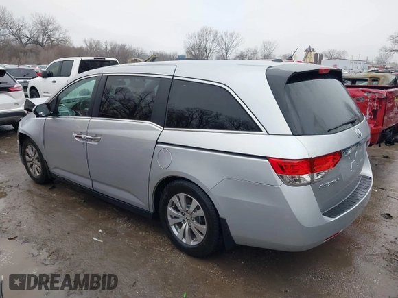 2015 Honda Odyssey EX-L with VIN 5FNRL5H63FB049952, listed as a IAAI auction lot 41467506 with 84,173 mi miles and . Bid and sale history available at carsss.com. Image 3.