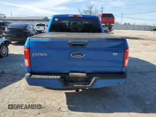 2015 Ford F-150 XLT with VIN 1FTEW1EP7FFA91810, listed as a Copart auction lot 44779895 with 190,229 mi miles and Salvage Title. Bid and sale history available at carsss.com. Image 6.