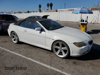 2005 BMW 6 Series 645Ci with VIN WBAEK73425B324194, listed as a Copart auction lot 46674225 with 117,897 mi miles and Clean Title. Bid and sale history available at carsss.com. Image 4.