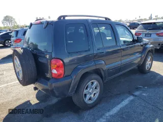 2004 Jeep Liberty Limited with VIN 1J4GK58K14W113447, listed as a Copart auction lot 46850935 with 214,554 mi miles and Salvage title. Bid and sale history available at DreamBid. Image 3.
