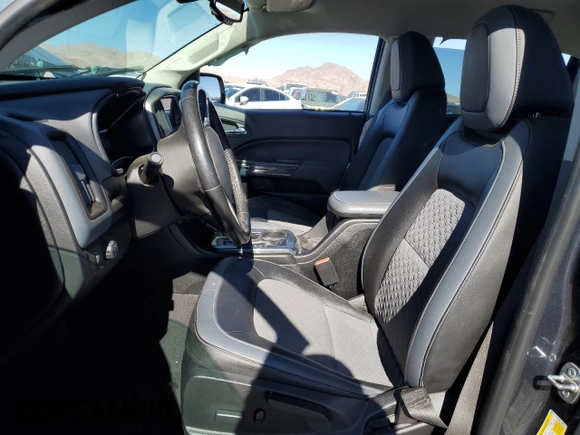 2020 Chevrolet Colorado 2WD Z71 with VIN 1GCGSDEN5L1134537, listed as a Copart auction lot 80283384 with 26,228 mi miles and Salvage title. Bid and sale history available at DreamBid. Image 7.