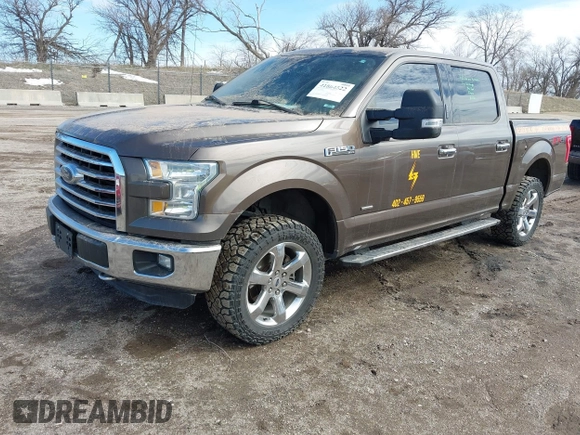 2015 Ford F-150 XLT with VIN 1FTEW1EG8FKE04306, listed as a IAAI auction lot 41864522 with 133,373 mi miles. Bid and sale history available at carsss.com. Image 2.