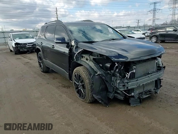 2023 GMC Acadia SLT with VIN 1GKKNULS1PZ228002, listed as a Copart auction lot 45911415 with 21,817 mi miles and Salvage Title. Bid and sale history available at DreamBid. Image 12.