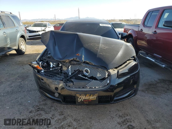 2013 Jaguar XF RWD with VIN SAJWA0ESXDPU05766, listed as a Copart auction lot 48254405 with 72,055 mi miles and Salvage Title. Bid and sale history available at DreamBid. Image 5.