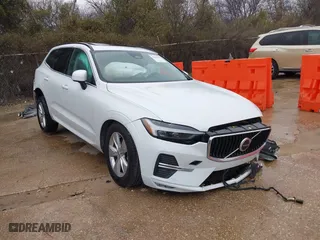 2022 Volvo XC60 Momentum with VIN YV4L12RK0N1047263, listed as a IAAI auction lot 41488427 with 69,585 mi miles. Bid and sale history available at carsss.com. Image 1.