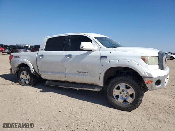 2007 Toyota Tundra SR5 with VIN 5TFEV54157X028062, listed as a Copart auction lot 46242205 with 215,990 mi miles and Salvage Title. Bid and sale history available at carsss.com. Image 4.
