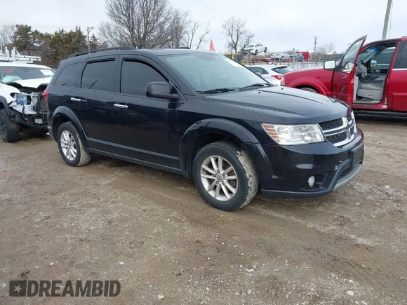 2015 Dodge Journey SXT with VIN 3C4PDCBG1FT742241, listed as a IAAI auction lot 41751280 with 163,564 mi miles. Bid and sale history available at carsss.com. Image 1.