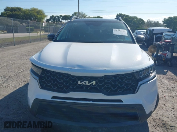 2023 Kia Sorento X-Line S with VIN 5XYRLDLC7PG216279, listed as a IAAI auction lot 41700095 with 21,370 mi miles. Bid and sale history available at carsss.com. Image 12.