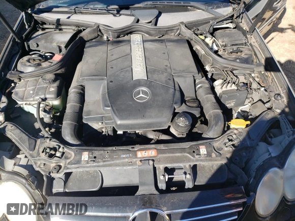 2005 Mercedes-Benz CLK 500 z VIN WDBTJ75J55F122201, wystawiony jako Copart lot #75910714 z przebiegiem 122 599 mil mil oraz Czysty tytuł • Clean title. Historia ofert i sprzedaży dostępna na DreamBid. Obrazek 11.