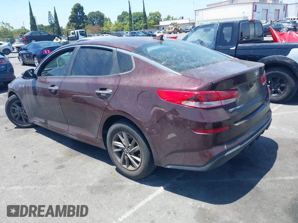 2020 Kia Optima LX with VIN 5XXGT4L32LG426326, listed as a IAAI auction lot 42533007 with 38,193 mi miles and . Bid and sale history available at DreamBid. Image 3.