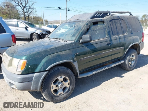 2000 Nissan Xterra XE with VIN 5N1ED28Y9YC565062, listed as a IAAI auction lot 40678721 with 300,967 mi miles and . Bid and sale history available at DreamBid. Image 2.