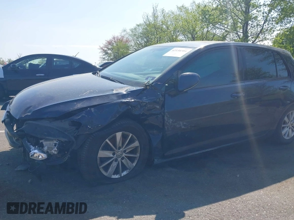 2017 Volkswagen Golf S with VIN 3VW217AU0HM062388, listed as a IAAI auction lot 42150384 with 74,966 mi miles and . Bid and sale history available at DreamBid. Image 18.