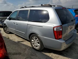 2006 Kia Sedona LX with VIN KNDMB233X66103297, listed as a Copart auction lot 75307764 with Not Provided miles and Salvage Title. Bid and sale history available at carsss.com. Image 2.