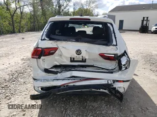 2024 Volkswagen Tiguan SE R-Line Black with VIN 3VV8B7AX3RM079189, listed as a Copart auction lot 55964945 with 12,138 mi miles and Salvage title. Bid and sale history available at DreamBid. Image 6.