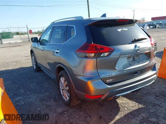 2018 Nissan Rogue SV with VIN KNMAT2MV6JP563754, listed as a IAAI auction lot 41975400 with 106,067 mi miles. Bid and sale history available at carsss.com. Image 3.