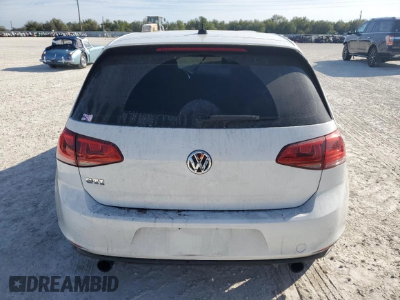 2016 Volkswagen Golf GTI Autobahn with VIN 3VW4T7AU2GM002002, listed as a Copart auction lot 84327094 with Not Provided miles and Salvage Title. Bid and sale history available at carsss.com. Image 6.