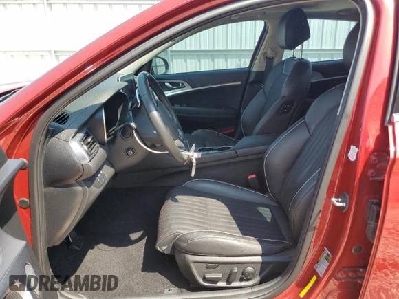 2020 Genesis G70 3.3T with VIN KMTG54LE0LU056422, listed as a Copart auction lot 71549144 with 46,683 mi miles and Non Repairable. Bid and sale history available at DreamBid. Image 7.