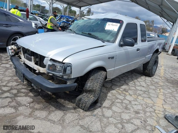 2003 Ford Ranger XL Fleet with VIN 1FTYR15E53PB21704, listed as a IAAI auction lot 41798355 with 163299 miles. Bid and sale history available at carsss.com. Image 2.