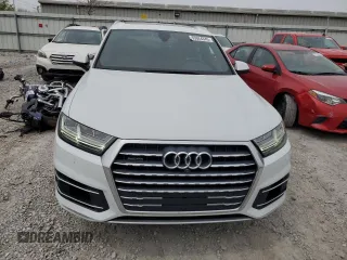 2018 Audi Q7 Premium Plus with VIN WA1LAAF73JD049086, listed as a Copart auction lot 53624345 with 91,958 mi miles and Clean Title. Bid and sale history available at carsss.com. Image 5.