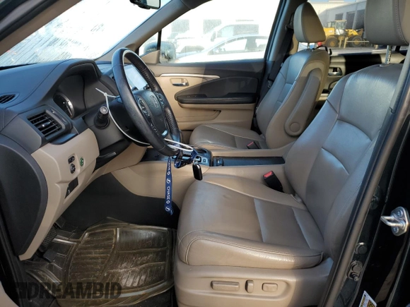 2016 Honda Pilot EX-L z VIN 5FNYF5H65GB042571, wystawiony jako Copart lot #80233734 z przebiegiem 68 985 mil mil oraz Szkoda całkowita • Salvage title. Historia ofert i sprzedaży dostępna na DreamBid. Obrazek 7.