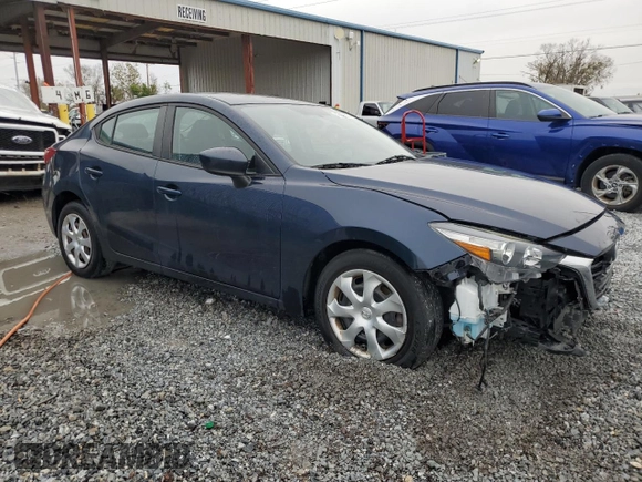 2017 Mazda 3 Sport with VIN 3MZBN1U79HM144059, listed as a Copart auction lot 42039895 with 95,984 mi miles and Salvage Title. Bid and sale history available at DreamBid. Image 4.