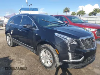 2022 Cadillac XT5 FWD Luxury z VIN 1GYKNAR4XNZ165234, wystawiony jako Copart lot #85392754 z przebiegiem 36 100 mil mil oraz Nie do naprawy • Non repairable. Historia ofert i sprzedaży dostępna na DreamBid. Obrazek 4.