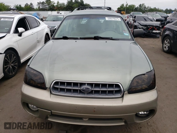 2004 Subaru Legacy Outback with VIN 4S3BH675147622674, listed as a Copart auction lot 59978675 with 206,413 mi miles and Salvage title. Bid and sale history available at DreamBid. Image 5.