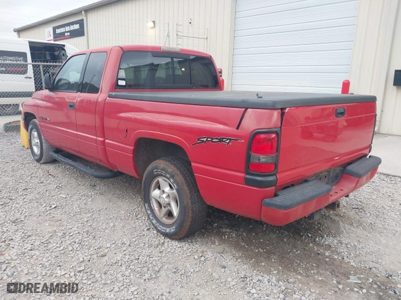1998 Dodge Ram 1500 with VIN 3B7HC13Y5WG166701, listed as a IAAI auction lot 42059031 with 218,840 mi miles. Bid and sale history available at carsss.com. Image 3.