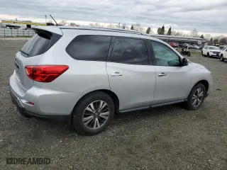 2017 Nissan Pathfinder S with VIN 5N1DR2MM9HC651522, listed as a Copart auction lot 43484845 with 139,020 mi miles and Salvage Title. Bid and sale history available at carsss.com. Image 3.