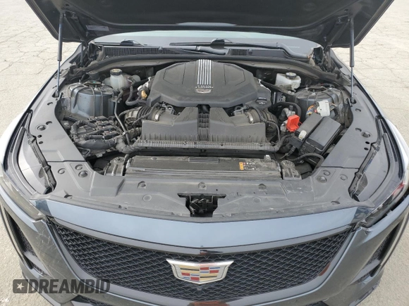 2020 Cadillac CT5 V-Series with VIN 1G6DV5RW5L0151558, listed as a Copart auction lot 47098245 with 60,790 mi miles and Salvage Title. Bid and sale history available at carsss.com. Image 11.