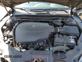 2016 Acura TLX Advance with VIN 19UUB2F77GA005343, listed as a Copart auction lot 71362304 with 124,115 mi miles and Salvage title. Bid and sale history available at DreamBid. Image 12.