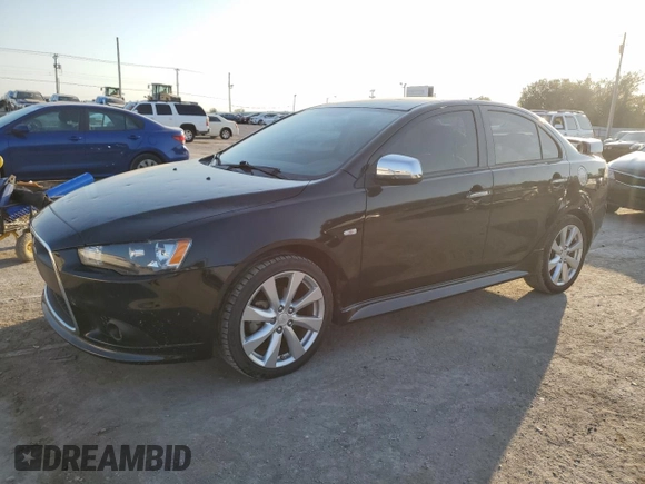 2013 Mitsubishi Lancer GT with VIN JA32U8FW8DU010232, listed as a Copart auction lot 75340074 with 110,531 mi miles and Salvage Title. Bid and sale history available at carsss.com. Image 1.