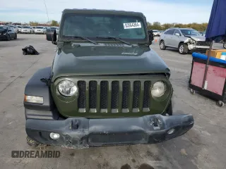 2021 Jeep Wrangler Unlimited Sport Altitude with VIN 1C4HJXDG7MW708491, listed as a Copart auction lot 83564304 with 8,319 mi miles and Clean Title. Bid and sale history available at carsss.com. Image 5.