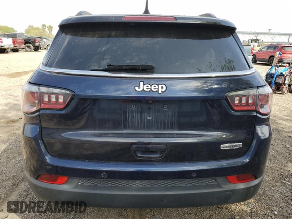 2018 Jeep Compass Latitude with VIN 3C4NJCBB4JT408010, listed as a Copart auction lot 48127335 with 105,866 mi miles and Salvage Title. Bid and sale history available at DreamBid. Image 6.
