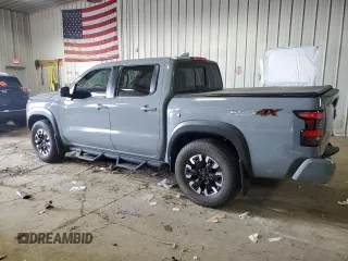 2022 Nissan Frontier Pro-4X z VIN 1N6ED1EK4NN674895, wystawiony jako Copart lot #54838395 z przebiegiem 44 867 mil mil oraz Szkoda całkowita • Salvage title. Historia ofert i sprzedaży dostępna na DreamBid. Obrazek 2.